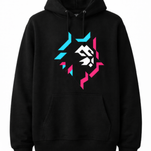 sudadera negra hombre